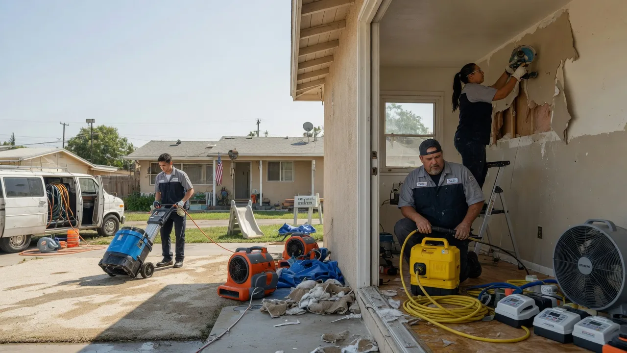 Water Damage Restoration in Terlton, OK near me